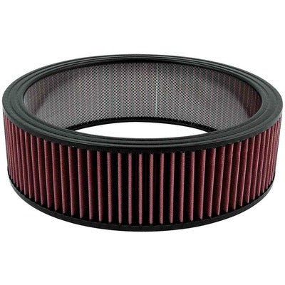Allstar Performance Reusable Cotton Air Filter Element, 14" Round, 4" Tall