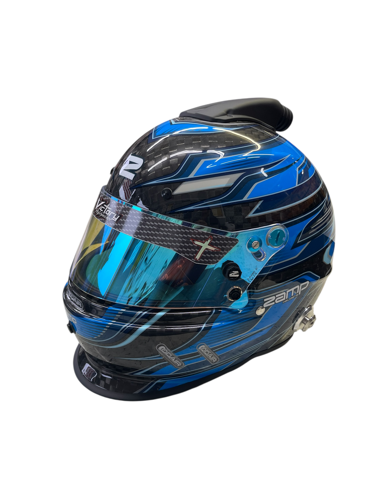 Victory RZ-67D Blue Dirt Series Helmet