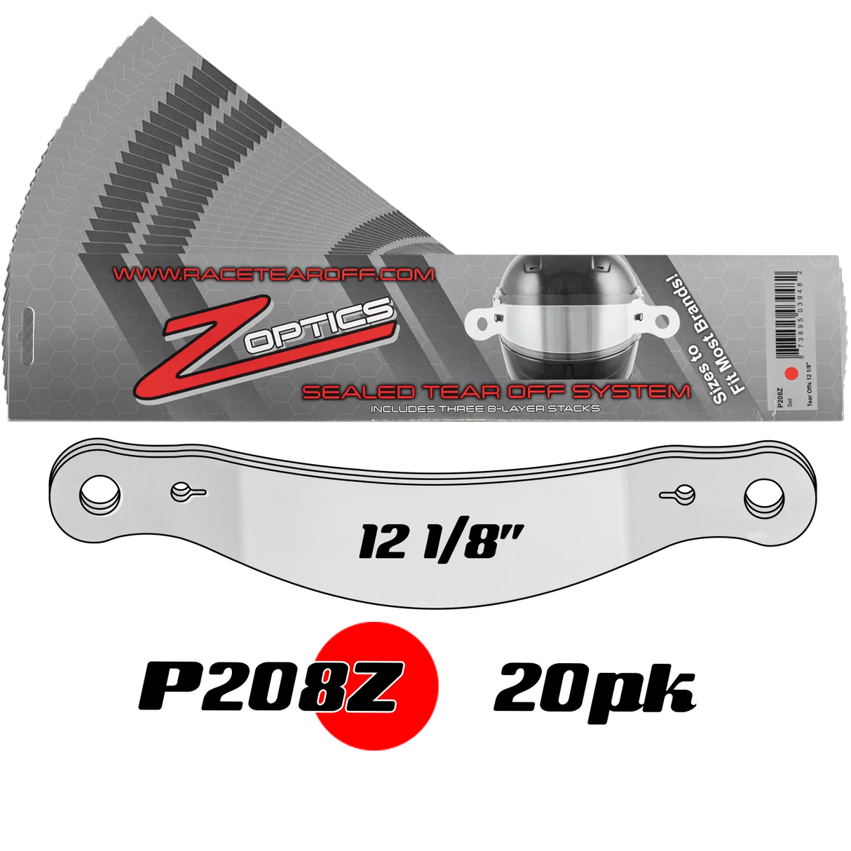 Zamp Z Optics Sealed Tear Off - P208Z