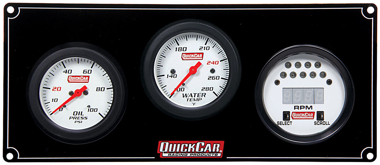 Extreme 2-1 Gauge Panel OP/WT/Tach 61-7031