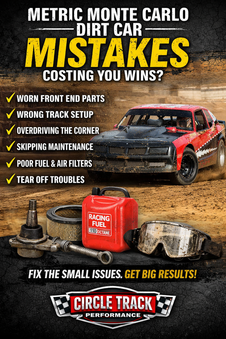 Common Metric Monte Carlo Dirt Car Mistakes That Cost You Positions Every Week