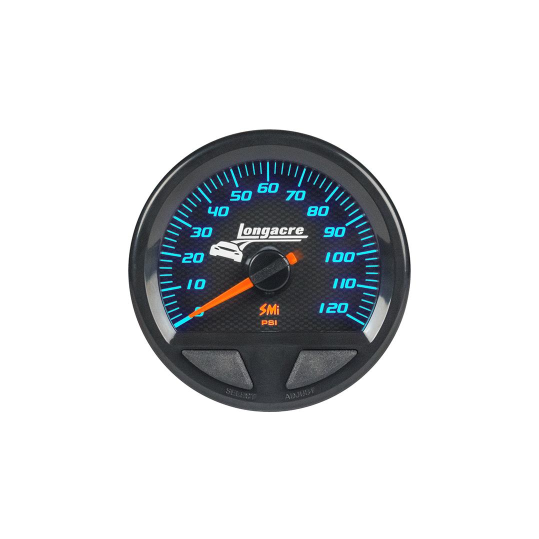 SMi™ Elite Waterproof Gauges, Oil Pressure 0-120 Psi, Sensor Included