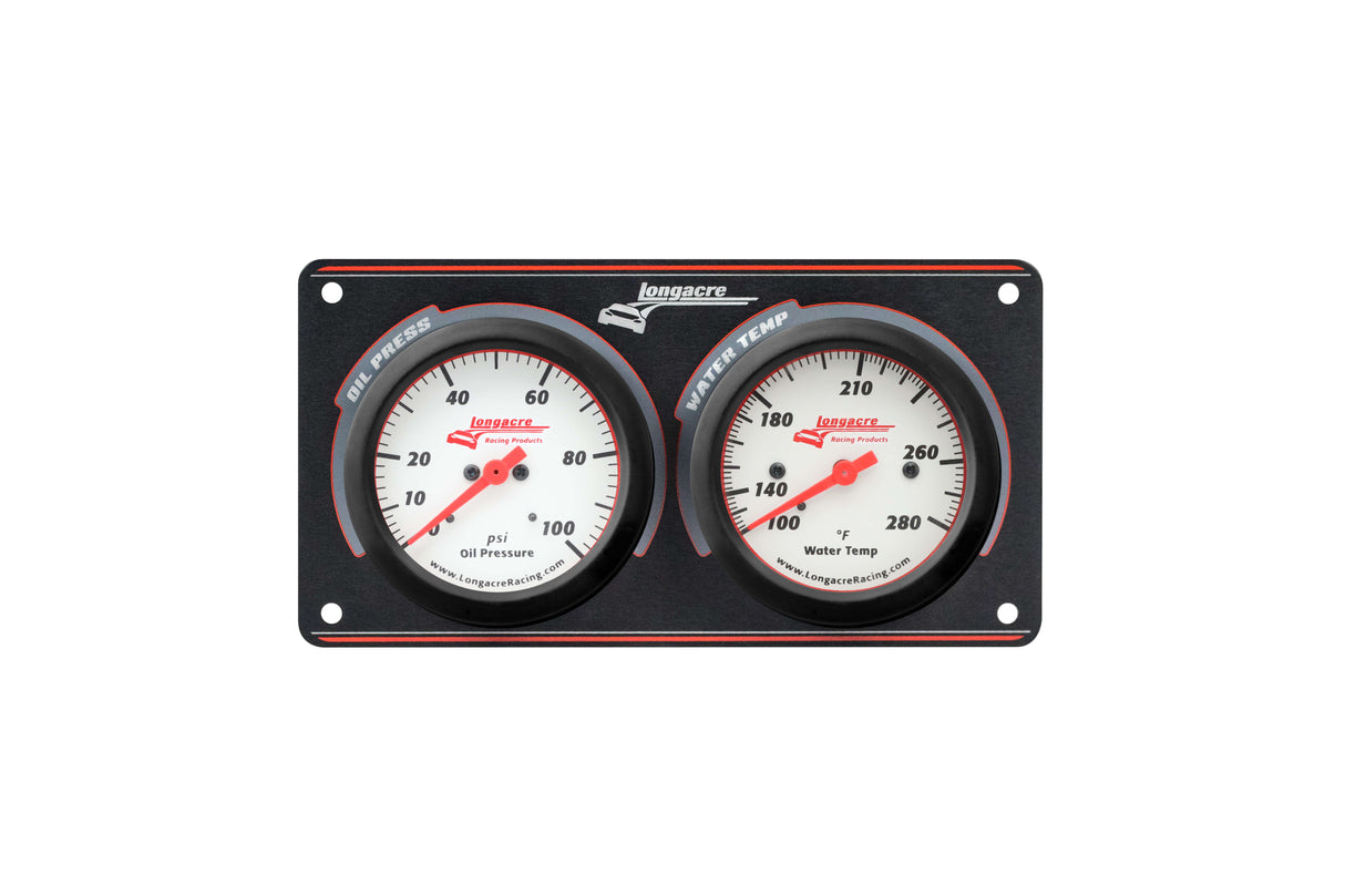 Sportsman™ Elite 2 Gauge Panel Oil Pressure, Water Temperature