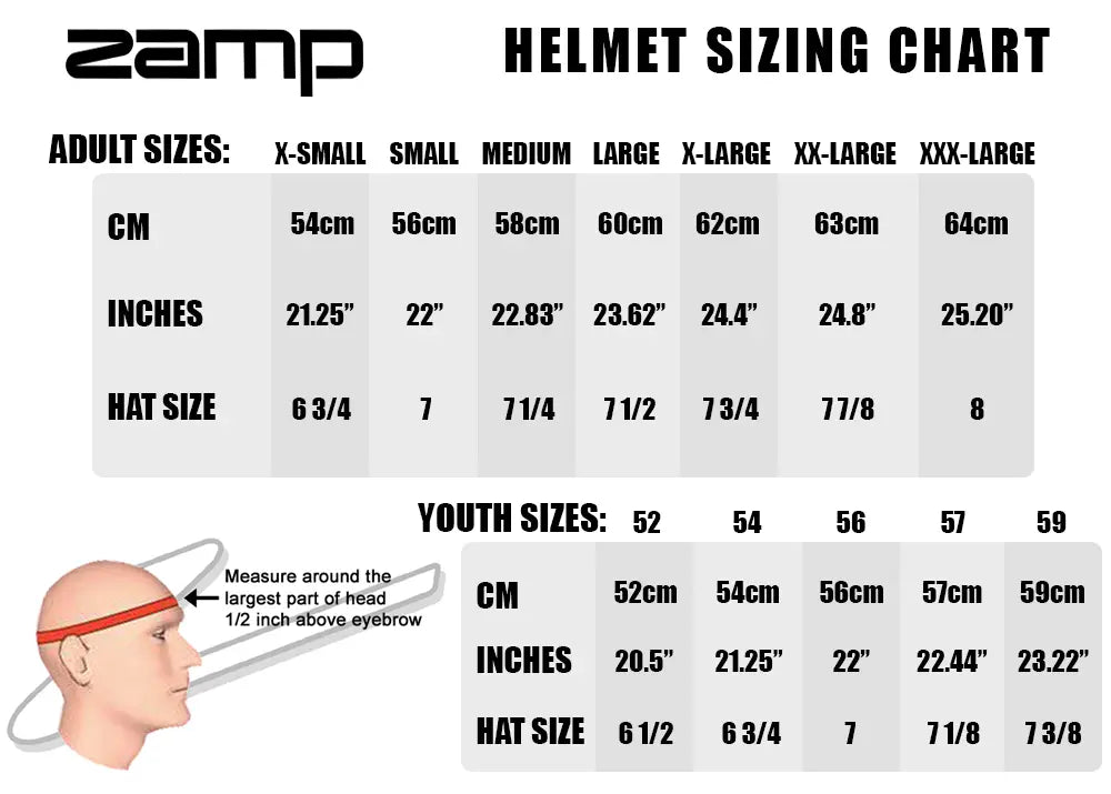 Zamp RZ-38 Dirt Racing Helmet