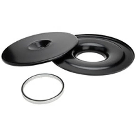 Flat Air Cleaner Kit Black