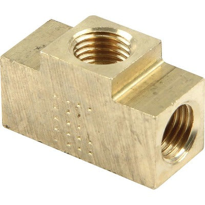 Victory Female Brass T 3/8"-24